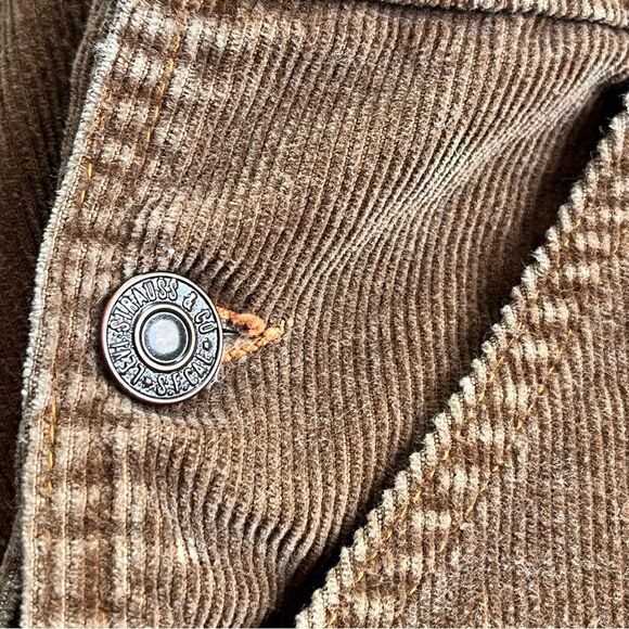 VTG 70’s Corduroy Flared Women’s LEVIS Bib Overalls 29W *SOLD* - Picture 11 of 16